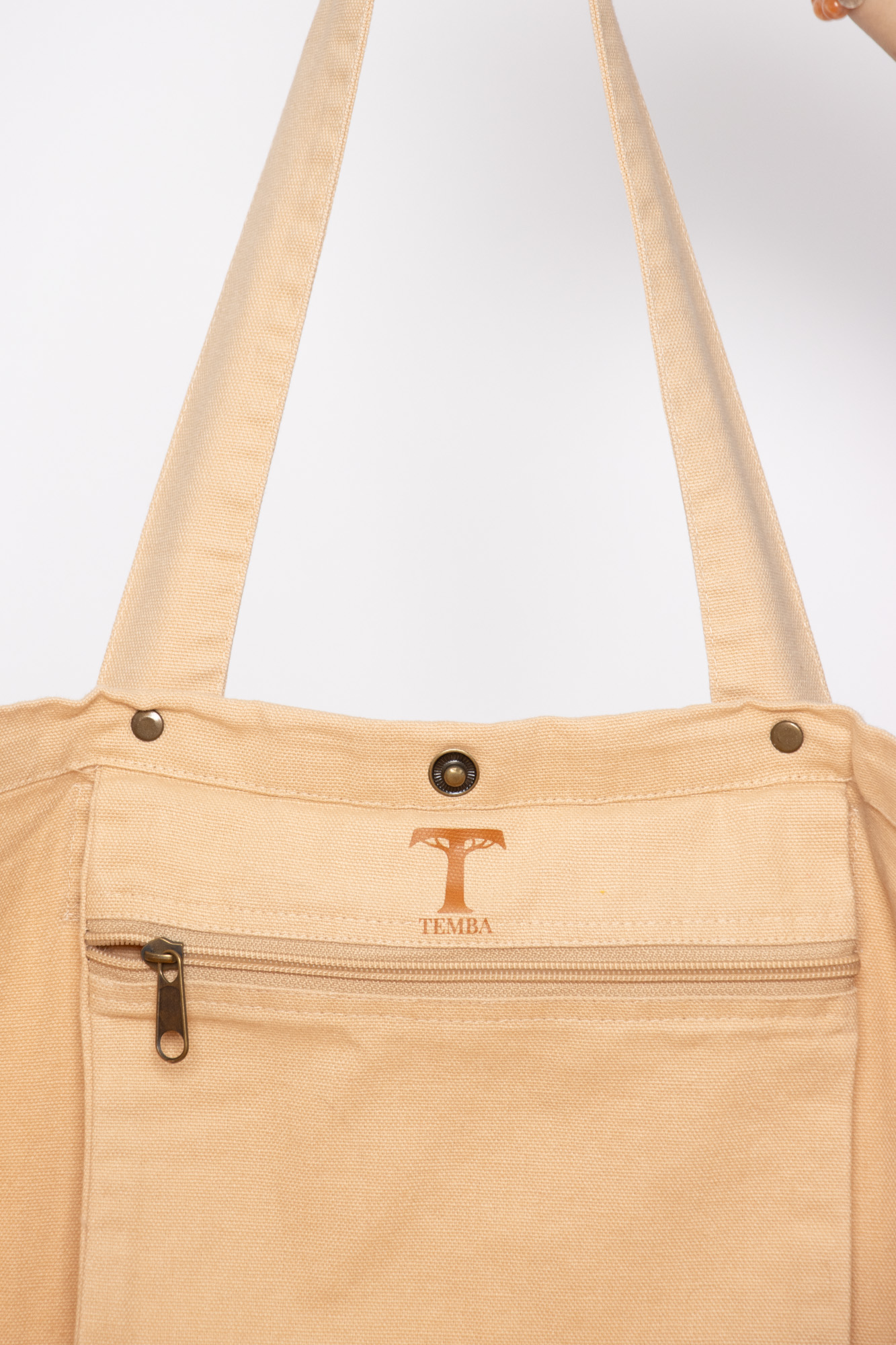 Bolso shopper 100% algodón- gran capacidad (Alegría) - Imagen 3