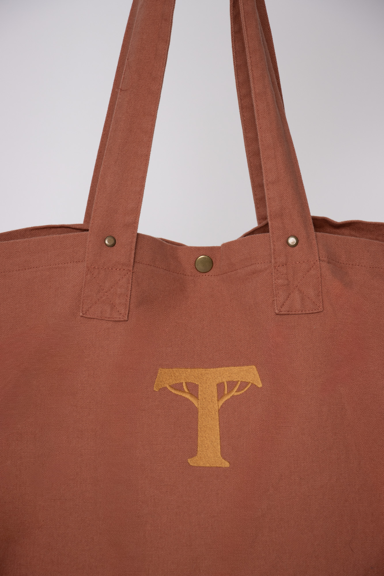 Bolso shopper 100% algodón- gran capacidad (Alegría) - Imagen 2
