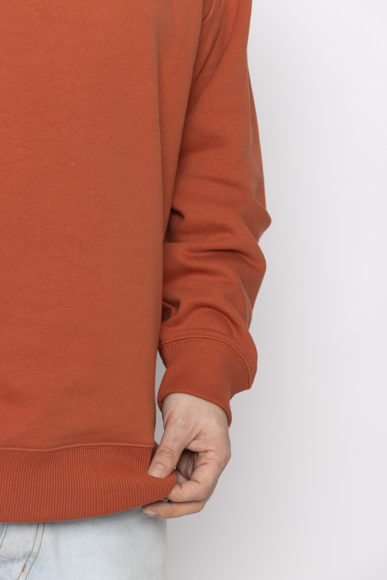 Sudadera en algodón orgánico y poliéster reciclado- unisex (Alegría) - Imagen 2