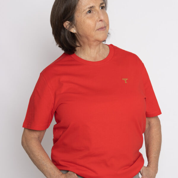 Camiseta en 100% algodón orgánico- unisex. (Vitalidad)