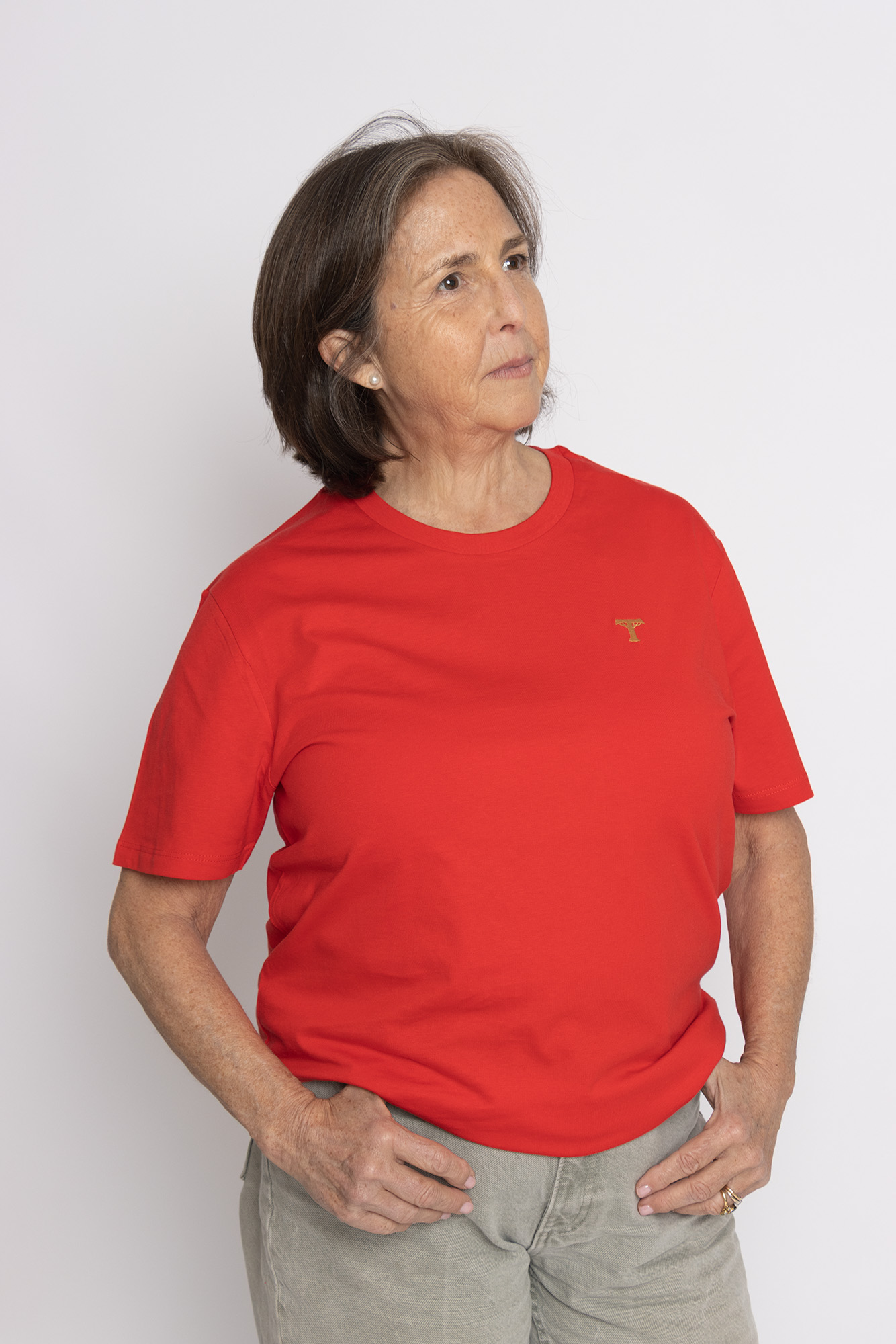 Camiseta en 100% algodón orgánico- unisex. (Vitalidad)