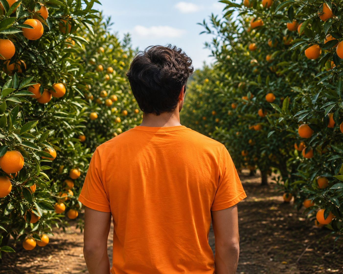 Color naranja